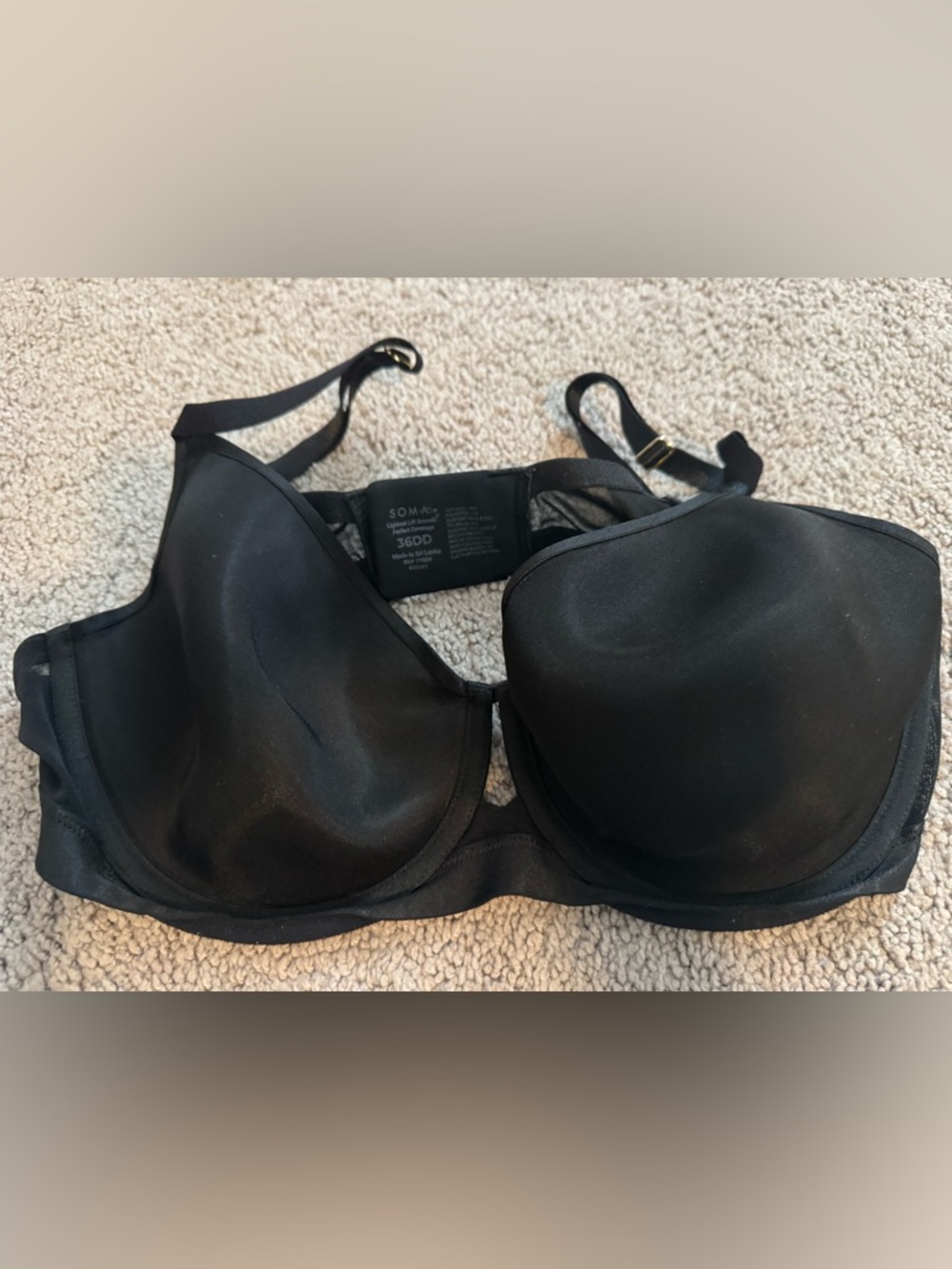 Soma Black Molded T-Shirt Bra